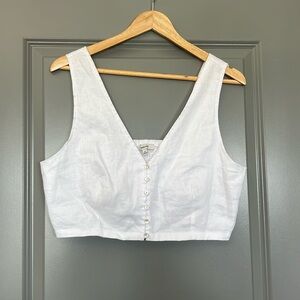 Madewell Gwen Crop Vest top